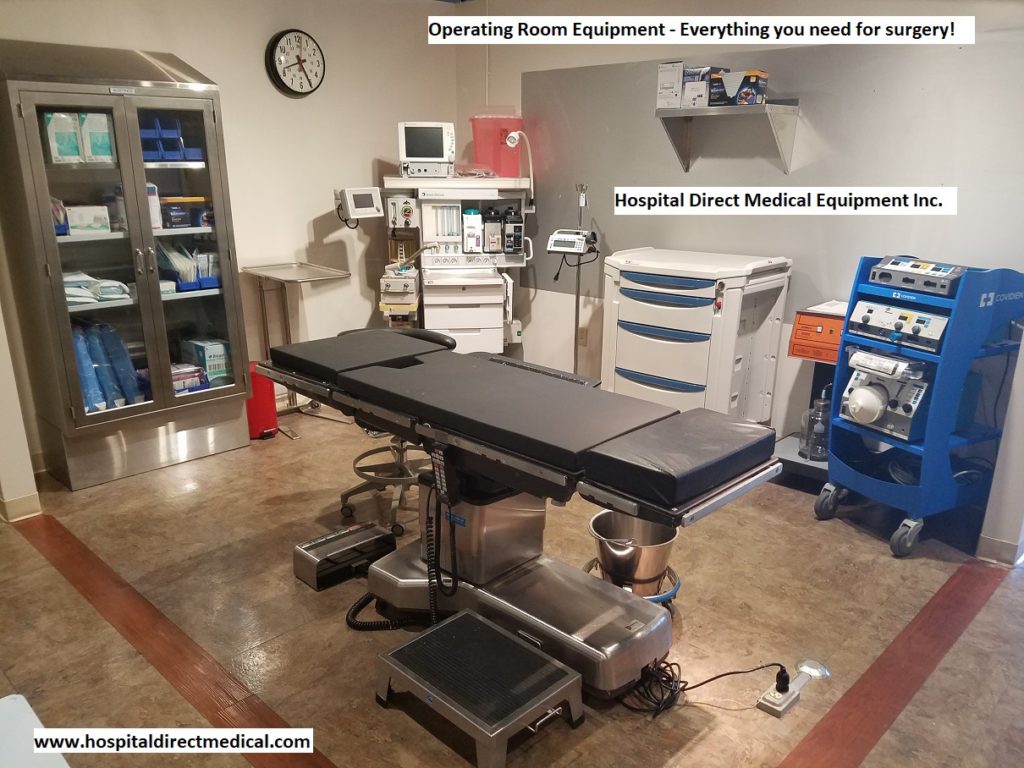 Operating room surgical equipment for sale